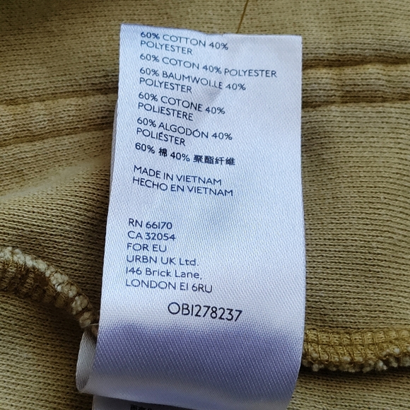 Anthropologie Pilcro Mustard Shacket Size M - Picture 8 of 11